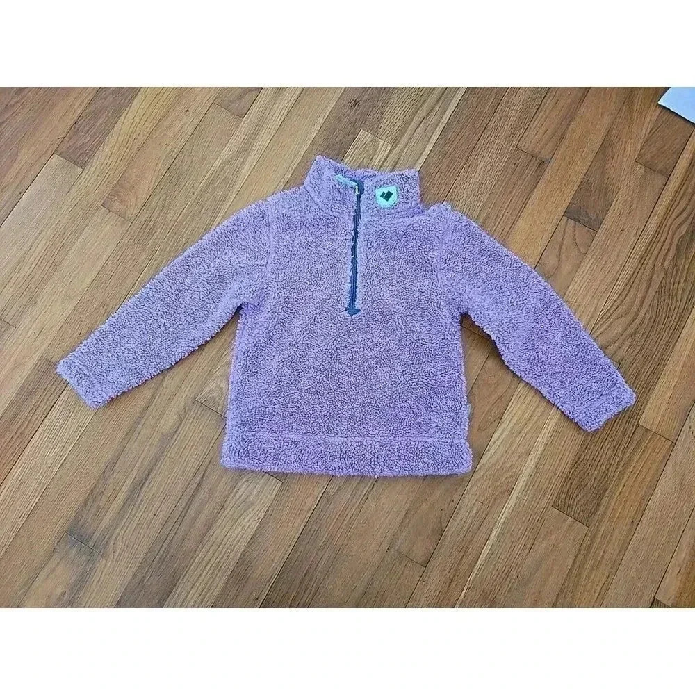 Obermeyer Girl’s Sherpa Fleece Pullover Purple Size M